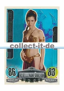 Force Attax Movie Cards 1 226 - PRINZESSIN LEIA Force Meister Rebellenanführerin - Bild 1 von 1