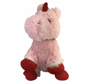 Peluche Unicornio Rosa San Valentín Brillo Corazón Amor Cuento de Hadas Animal Suave Aventura - Imagen 1 de 10