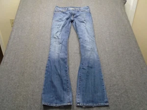 Citizens of Humanity Jeans Womens 29 Blue Low Rise Boot Cut Kelly Cowgirl Boho - Picture 1 of 17