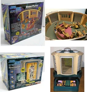 Star Trek Playmates Spielsets - Bridge/Transporter/Engineering - Ihre Wahl - Bild 1 von 9