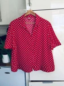 Joe Browns Spotted Light Blouse Top Size 26 - Picture 1 of 6