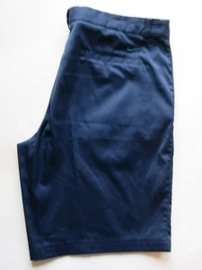 Nike Golf Men’s Tour Performance Navy Blue Dri Fit Flat Front Shorts 40/11 MINT! - Picture 1 of 6