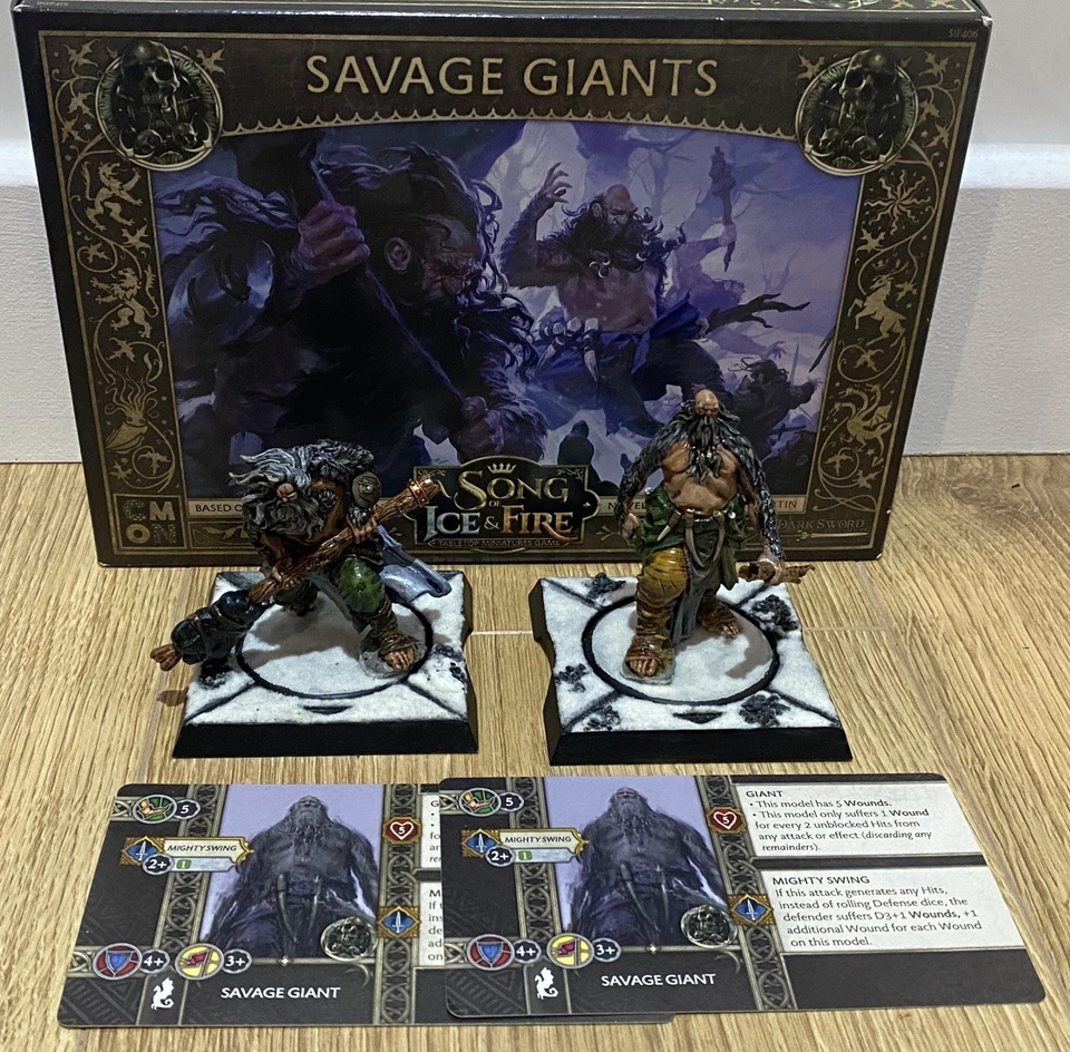 A Song of Ice & Fire : Free Folk Savage Giants - Exquisitely Painted - Image 1 of 4