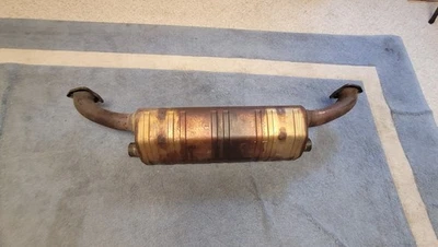 Resonador central de escape fino usado Porsche 911 991.1 9911143104 Foto 1 de 4