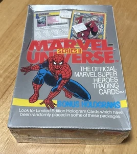 🔥 1991 Impel Marvel Universe Series 2 Factory Sealed Box - 1st Early Printing💪 - Bild 1 von 5