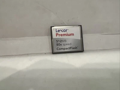 Lexar 512MB - Compact Flash Card - Image 1 of 2