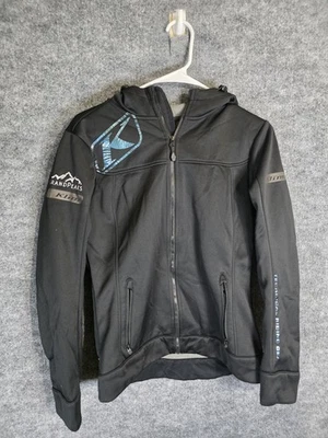 Chaqueta con capucha Klim Evolution para mujer pequeña negra equipo técnico de equitación GrandPeaks Foto 1 de 4