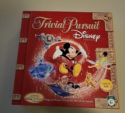 Trivial Pursuit Disney Pixar 2005 Edition RARE Red Box Trivia Game New Open Box - Image 1 of 4
