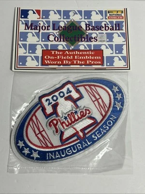 2004 Philadelphia Phillies Citizens Bank Inaugural Season Patch National Emblem - Image 1 of 4