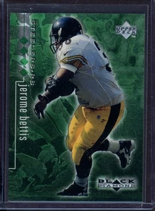 Jerome Bettis ~ 1998 cubierta superior Black Diamond Rookies cuádruple #68 (#131/150) - Imagen 1 de 2
