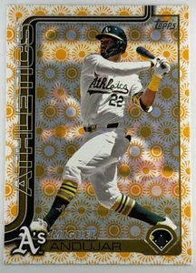 2025 Miguel Andujar Topps Series 2 Holiday Sun #529, OF, As, MLB - Picture 1 of 2