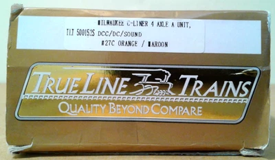 HO SCALE TRUELINE FAIRBANKS-MORSE FM C-LINER MILWAUKEE ROAD MILW NOT RUNNING - Image 1 of 4