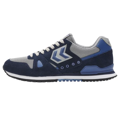 Hummel Sneaker Marathona Suede Retro Sportschuhe Turnschuhe blau 2138081035 SALE
