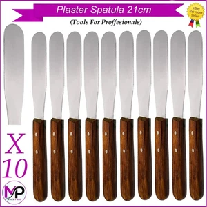 Espátula de yeso dental mango de madera laboratorio instrumentos de mezcla de alginato yeso - Imagen 1 de 8
