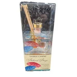 Yankee Candle BAHAMA BREEZE Fragrance Oil Diffuser Reed NOS Rare New - Picture 1 of 5