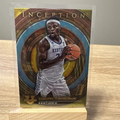 2022-23 Bowman Inception University - Oscar Tshiebwe #84 Gold Foil V2 /50 (RC) - Image 1 of 2