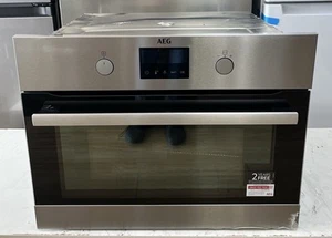 AEG KMK365060M 43 Liters CombiQuick Built-In Combination Oven - S/Steel, - Picture 1 of 12