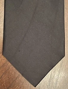 Black Brown 1826 Black 100% Silk Men’s Neck Tie Made In China - Picture 1 of 9
