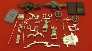 Games Workshop Warhammer Dark Elves Chariot Elf Metal Complete Figure Set OOP GW - Picture 1 of 6