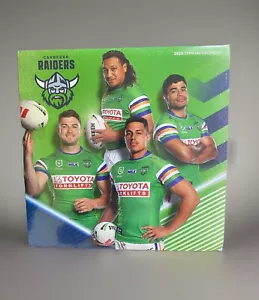 2025 Calendar NRL Canberra Raiders Square Wall Paper Pocket 30cm x 60cm - Picture 1 of 2