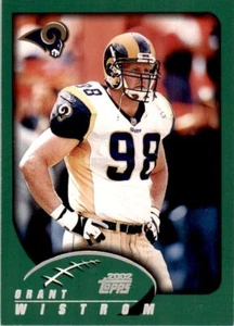 Carte calcio 2002 Topps Grant Wistrom #120 - Foto 1 di 2