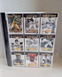 2001 UPPER DECK HALL OF FAMERS BASEBALL SET 1-90 CARDS + 2 INSERT SETS - Picture 1 of 11