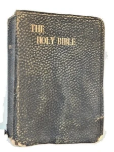 Antiguo De Colección LA SANTA BIBLIA 1912 Antiguo Nuevo Testamento Filadelfia H.L. Kliner - Imagen 1 de 12