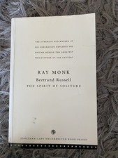 Biography Of Bertrand Russell by Ray Monk Rare, (Uncorrected Book Proof)