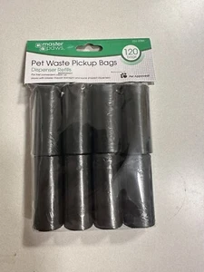 PET WASTE PICKUP BAGS  120 bags per package Poop Bags  Master Paws - Picture 1 of 2