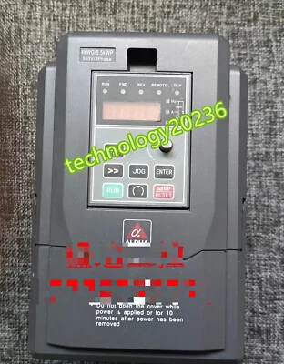 1PC Gebraucht Alpha inverter Alpha6000-300 4GB/35R5PB 4/5.5KW 380V #YY - Image 1 of 2