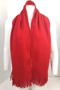 "Bufanda con flecos de lana suave St Johns Bay poliéster rectangular 54"" x 10" - Imagen 1 de 7