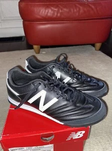 New Balance 442 Team Turf TF Soccer Shoes, Size 6.5, Mundial, Black White - Picture 1 of 6