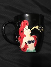 Custom One Of A Kind Disney The Little Mermaid Art Ariel & Ursula Mug Ceramic