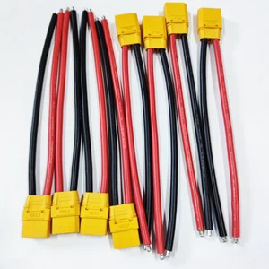 8PCS 10AWG XT90 Parallel Wire Cable Male/Female Connector For RC Lipo Battery - Picture 1 of 7