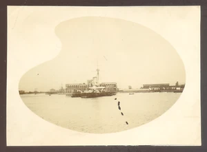 EGYPTE, Port Saïd, Vintage citrate print 1901 - 8x11 - Imagen 1 de 1
