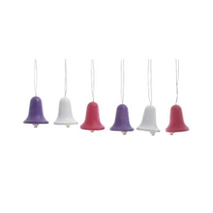 Strauchbehang Holzglocken Höhe ca 4 cm NEU Weihnachten Baumschmuck Holzschmuck - Bild 1 von 2