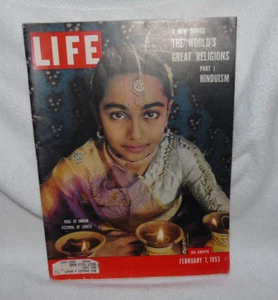 Life Magazine Worlds Great Religions Hinduism Feb 7  1955 Advertisements - Imagen 1 de 16