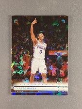 2022-23 Panini Photogenic #39 Tyrese Maxey /75 Cracked Ice Diamond