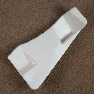 1958-1962 Corvette Door Hinge Pillar Reinforcement Press Molded White RH NEW - Picture 1 of 5