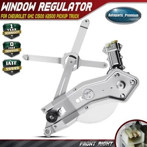 Regulador de ventana eléctrica con motor para camioneta Chevy GMC pasajero delantero derecho - Imagen 1 de 10