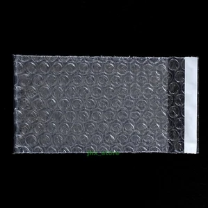 105 PCS Clear Bubble SELF SEALING Cushioning Pack Bag 3.5" x 7.5"_90 x 190+25mm - Picture 1 of 12
