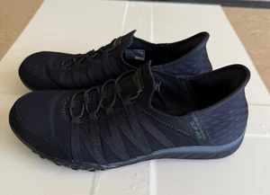 SKECHERS DAMEN-SNEAKER FREIHÄNDIG. GRÖSSE: 8 SCHWARZ RELAXED FIT MEMORY FOAM - Bild 1 von 6