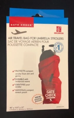 *Nuevo* Infantil ~ Comprobación de puerta ~ Bolsa de viaje aérea para cochecitos con paraguas  Foto 1 de 4