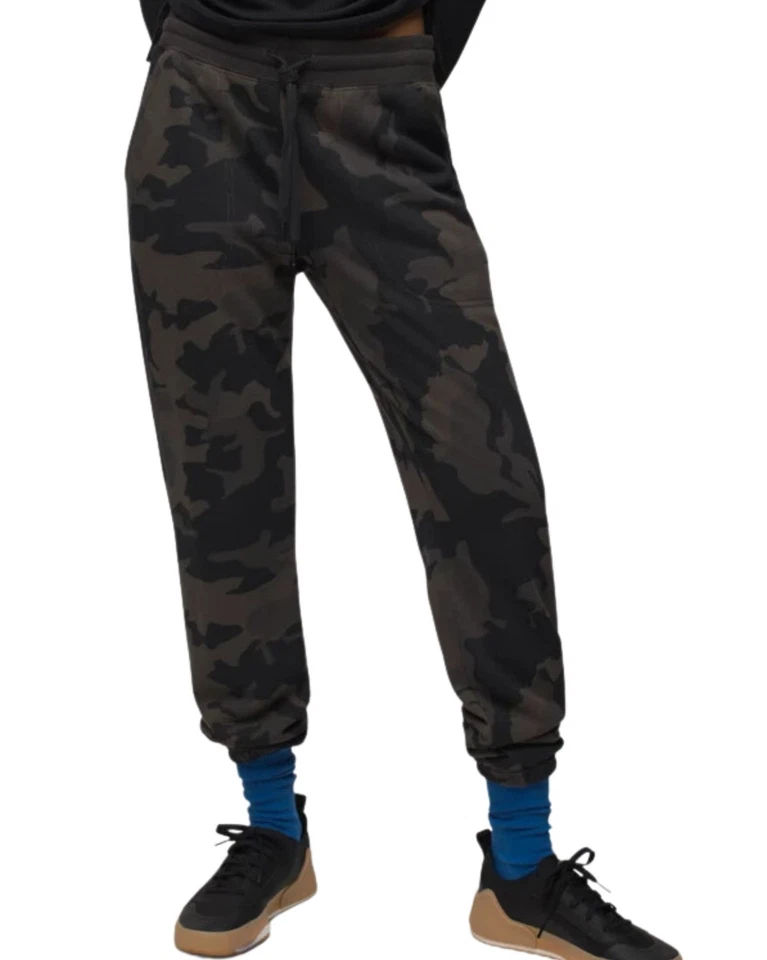 prAna Cozy Up Pant Women's Hiking Pants, Black Camo, Medium - Image 1 of 4