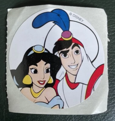 Pegatina Disney World Jasmine Aladdin Parque Temático Miembro del Elenco Exclusivo De Colección Foto 1 de 2