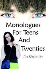 Monologues For Teens And Twenties