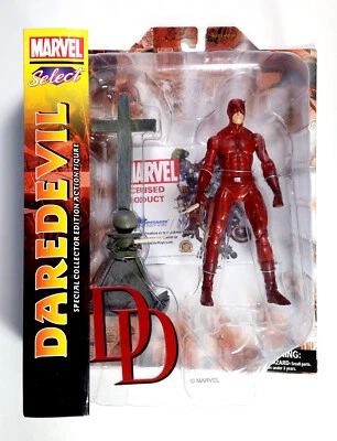 Figura de acción Marvel Select Diamond Daredevil Edición Especial Coleccionista SELLADA Foto 1 de 4