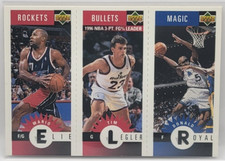 96-97 Upper Deck Collector's Choice Mini's Mario Elie/Tim Legler/Donald Royal