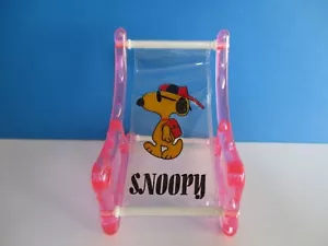PORTACELLULARE SEDIA SDRAIO CON SNOOPY ANNI '90 - Imagen 1 de 1