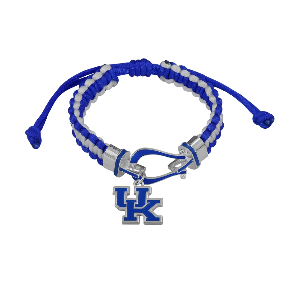 New Kentucky Wildcats Lucky Charm Bracelet, Gift for Her Mom Him Dad, NCAA - Image 1 of 1